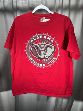 Vintage Alabama X Delta Crimson T-Shirt Large - Alabama VTG