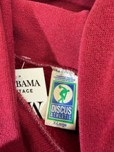 Load image into Gallery viewer, Vintage Alabama X Discus Athletic Crimson Hoodie Sweatshirt Large - Alabama VTG

