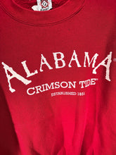 Load image into Gallery viewer, Vintage Alabama X Franklin Sports Crimson Crewneck Sweatshirt Large - Alabama VTG
