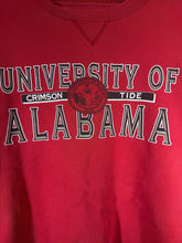Load image into Gallery viewer, Vintage Alabama X Gear Crimson Crewneck Sweatshirt Boxy Large - Alabama VTG
