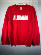 Load image into Gallery viewer, Vintage Alabama X Gildan Spellout Red Crewneck Sweatshirt XS - Alabama VTG
