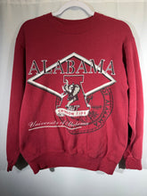 Load image into Gallery viewer, Vintage Alabama X Hanes Crimson Crewneck Sweatshirt Small - Alabama VTG
