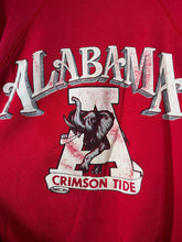 Load image into Gallery viewer, Vintage Alabama X Hanes Crimson Faded Crewneck Sweatshirt Boxy Large - Alabama VTG
