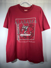 Load image into Gallery viewer, Vintage Alabama X Hanes Crimson Graphic T-Shirt Large - Alabama VTG
