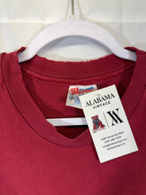 Load image into Gallery viewer, Vintage Alabama X Hanes Crimson Graphic T-Shirt Large - Alabama VTG
