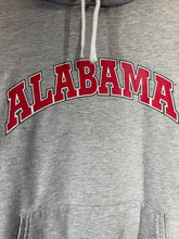 Load image into Gallery viewer, Vintage Alabama X Hanes Grey Spellout Hoodie Sweatshirt Boxy L/XL - Alabama VTG
