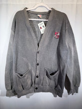 Load image into Gallery viewer, Vintage Alabama X Jerzees Grey Cardigan Sweater XL - Alabama VTG
