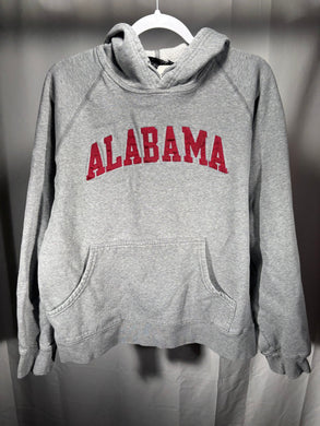 Vintage Alabama X Jones & Mitchell Grey Hoodie Sweatshirt Medium - Alabama VTG