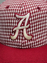 Load image into Gallery viewer, Vintage Alabama X Kudzu Houndstooth Strapback Hat - Alabama VTG

