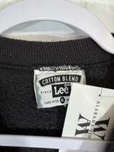 Load image into Gallery viewer, Vintage Alabama X Lee Black Embossed Crewneck Sweatshirt Large - Alabama VTG
