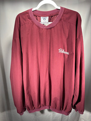Vintage Alabama X Lee Crimson Windbreaker Pullover XL - Alabama VTG