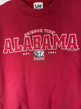 Load image into Gallery viewer, Vintage Alabama X Lee Sport Crimson Crewneck Sweatshirt Youth XL - Alabama VTG
