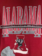 Load image into Gallery viewer, Vintage Alabama X Logo 7 Custom Repurposed Crewneck 1 of 1 Sweatshirt XL - Alabama VTG
