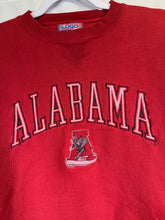 Load image into Gallery viewer, Vintage Alabama X Logo 7 Embroidered Crimson Crewneck Sweatshirt XL - Alabama VTG
