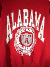 Load image into Gallery viewer, Vintage Alabama X Nutmeg Crest Crimson Crewneck Sweatshirt M/L - Alabama VTG

