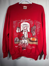 Load image into Gallery viewer, Vintage Alabama X Nutmeg Crimson Crewneck Sweatshirt Small - Alabama VTG
