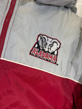 Load image into Gallery viewer, Vintage Alabama X Puma Crimson/Grey Puffer Jacket Youth Medium - Alabama VTG
