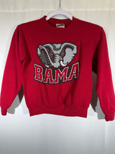 Load image into Gallery viewer, Vintage Alabama X Red Oak Crimson Crewneck Youth Medium - Alabama VTG
