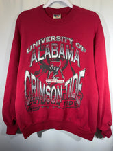 Load image into Gallery viewer, Vintage Alabama X Red Oak Crimson Graphic Crewneck Sweatshirt Medium - Alabama VTG
