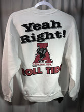Load image into Gallery viewer, Vintage Alabama X Red Oak White Crewneck Sweatshirt Medium - Alabama VTG
