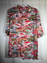 Load image into Gallery viewer, Vintage Alabama X Reyn Spooner Crimson Hawaiian Shirt Medium - Alabama VTG
