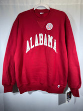 Load image into Gallery viewer, Vintage Alabama X Russell Athletic Crimson Spellout Crewneck Sweatshirt M/L - Alabama VTG
