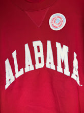 Load image into Gallery viewer, Vintage Alabama X Russell Athletic Crimson Spellout Crewneck Sweatshirt M/L - Alabama VTG

