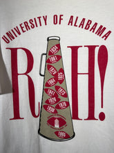 Load image into Gallery viewer, Vintage Alabama X Russell Chearleading White T-Shirt XL - Alabama VTG
