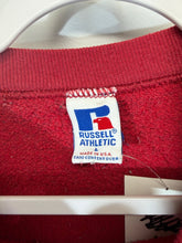 Load image into Gallery viewer, Vintage Alabama X Russell Crimson Crest Crewneck Sweatshirt Medium - Alabama VTG
