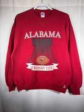 Load image into Gallery viewer, Vintage Alabama X Russell Crimson Crewneck Sweatshirt Small - Alabama VTG
