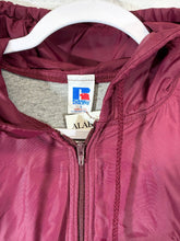 Load image into Gallery viewer, Vintage Alabama X Russell Crimson Windbreaker Pullover Large - Alabama VTG
