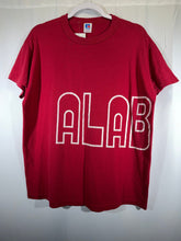Load image into Gallery viewer, Vintage Alabama X Russell Crimson Wrap Around T-Shirt Medium - Alabama VTG

