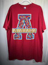 Load image into Gallery viewer, Vintage Alabama X Russell Paisley A Crimson T-Shirt Large - Alabama VTG
