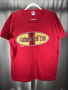 Vintage Alabama X Russell T-Shirt Large - Alabama VTG