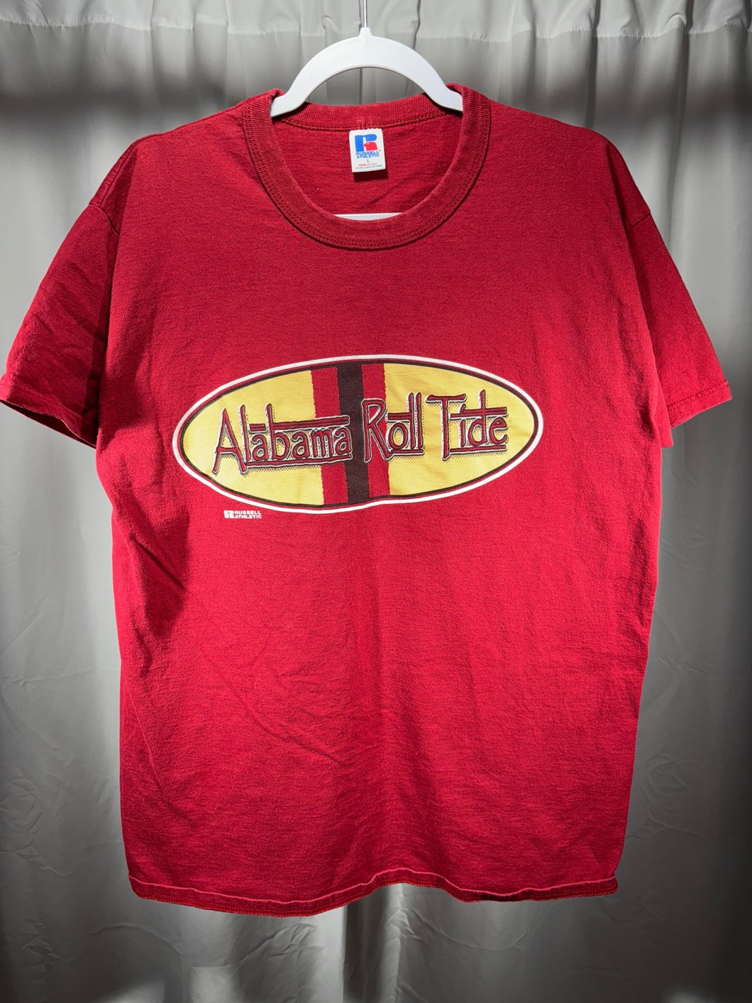 Vintage Alabama X Russell T-Shirt Large - Alabama VTG