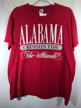 Load image into Gallery viewer, Vintage Alabama X Russell "The Ultimate" Crimson T-Shirt Medium - Alabama VTG
