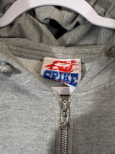Load image into Gallery viewer, Vintage Alabama X Spike Grey Zip Up Hoodie Sweatshirt Large - Alabama VTG

