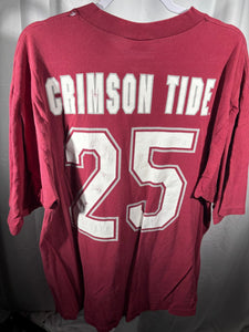 Vintage Alabama X Sport Jersey Style T-Shirt Large - Alabama VTG