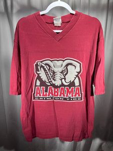 Vintage Alabama X Sport Jersey Style T-Shirt Large - Alabama VTG