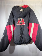 Load image into Gallery viewer, Vintage Alabama X Starter Black Half Zip Pullover Jacket Small - Alabama VTG
