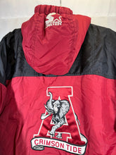 Load image into Gallery viewer, Vintage Alabama X Starter Puffer Half Zip Pullover Small - Alabama VTG
