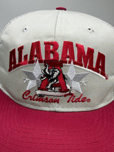Load image into Gallery viewer, Vintage Alabama X Super Stars Two Tone Snapback Hat - Alabama VTG
