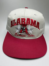 Load image into Gallery viewer, Vintage Alabama X Super Stars Two Tone Snapback Hat - Alabama VTG
