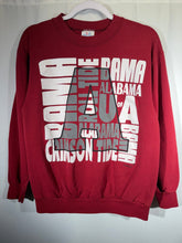 Load image into Gallery viewer, Vintage Alabama X TeeJays Crimson Graphic Crewneck Sweatshirt Small - Alabama VTG
