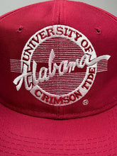 Load image into Gallery viewer, Vintage Alabama X The Game Circle Logo Crimson Snapback Hat - Alabama VTG
