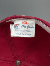Load image into Gallery viewer, Vintage Alabama X The Game Circle Logo Crimson Snapback Hat - Alabama VTG

