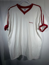Load image into Gallery viewer, Vintage Alabama X TnT White Striped Shirt XL - Alabama VTG
