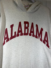 Load image into Gallery viewer, Vintage Alabama X True Fan Spellout Grey Lightweight Hoodie Sweatshirt Boxy Medium - Alabama VTG
