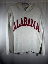 Load image into Gallery viewer, Vintage Alabama X True Fan Spellout Grey Lightweight Hoodie Sweatshirt Boxy Medium - Alabama VTG
