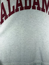 Load image into Gallery viewer, Vintage Alabama X True Fan Spellout Grey Lightweight Hoodie Sweatshirt Boxy Medium - Alabama VTG
